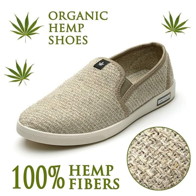 hemp slip on shoes