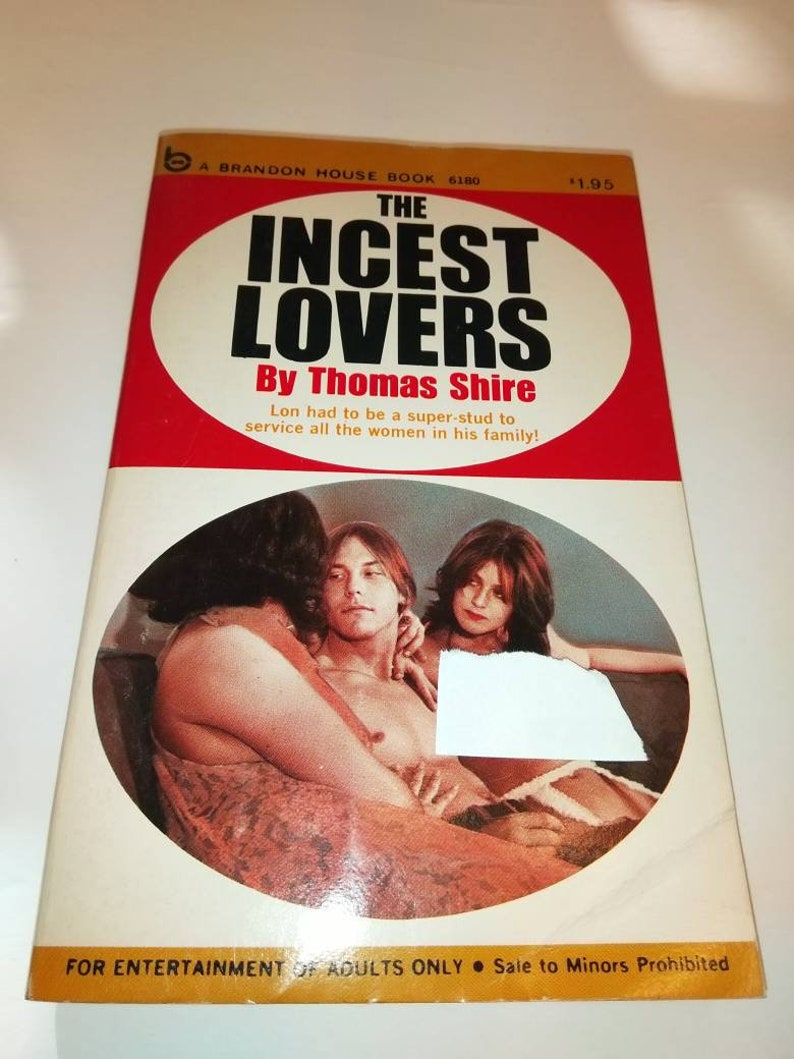 The Incest Lovers Vintage 1971 Paperback - Etsy