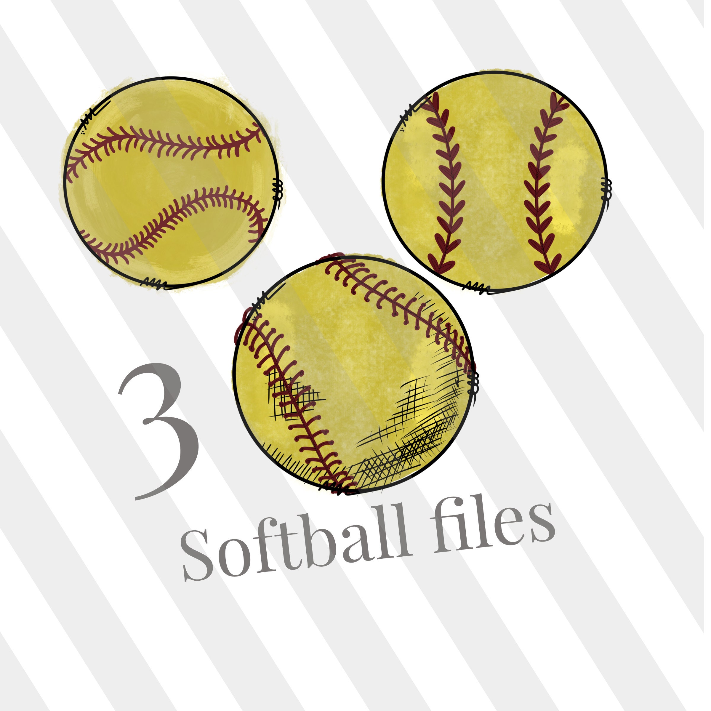 Free Printable Softball Clipart Images