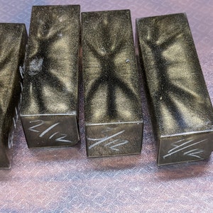 Golden Copper Color Pressure Cast to 85psi Alumilite Pen Blanks in  Alumilite Resin Makers Craft Supplies Turners Gift Brass Ink Black Lathe