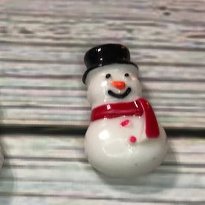 Snowman Cover Minder/Refrigerator Magnet/Needle Minder