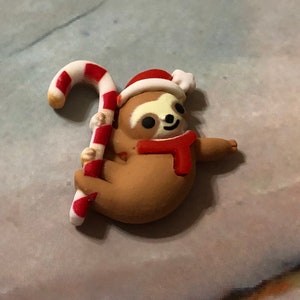 Cute Sloth Cover Minder/Refrigerator Magnet/Needle Minder