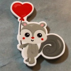 Cute Squirrel Cover Minder/Refrigerator Magnet/Needle Minder