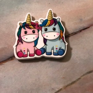 Unicorn Cover Minder/Refrigerator Magnet/Needle Minder