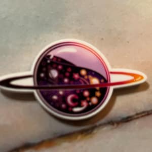 Awesome Planet Cover Minder/Refrigerator Magnet/Needle Minder