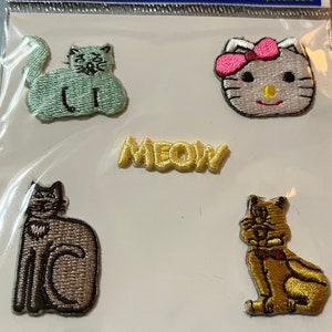 Kitty/Cat Mini Embroidery Designs