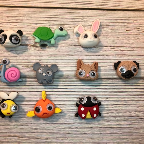 Google Eyed Critters Cover Minder/Refrigerator Magnet/Needle Minder