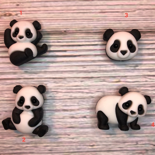 Panda Bear Diamond Painting Cover Minder/Refrigerator Magnet/Needle Minder