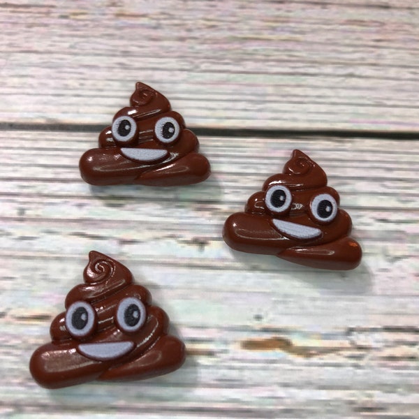 Smiling Poop Emoji Diamond Painting Cover Minder/Refrigerator Magnet/Needle Minder