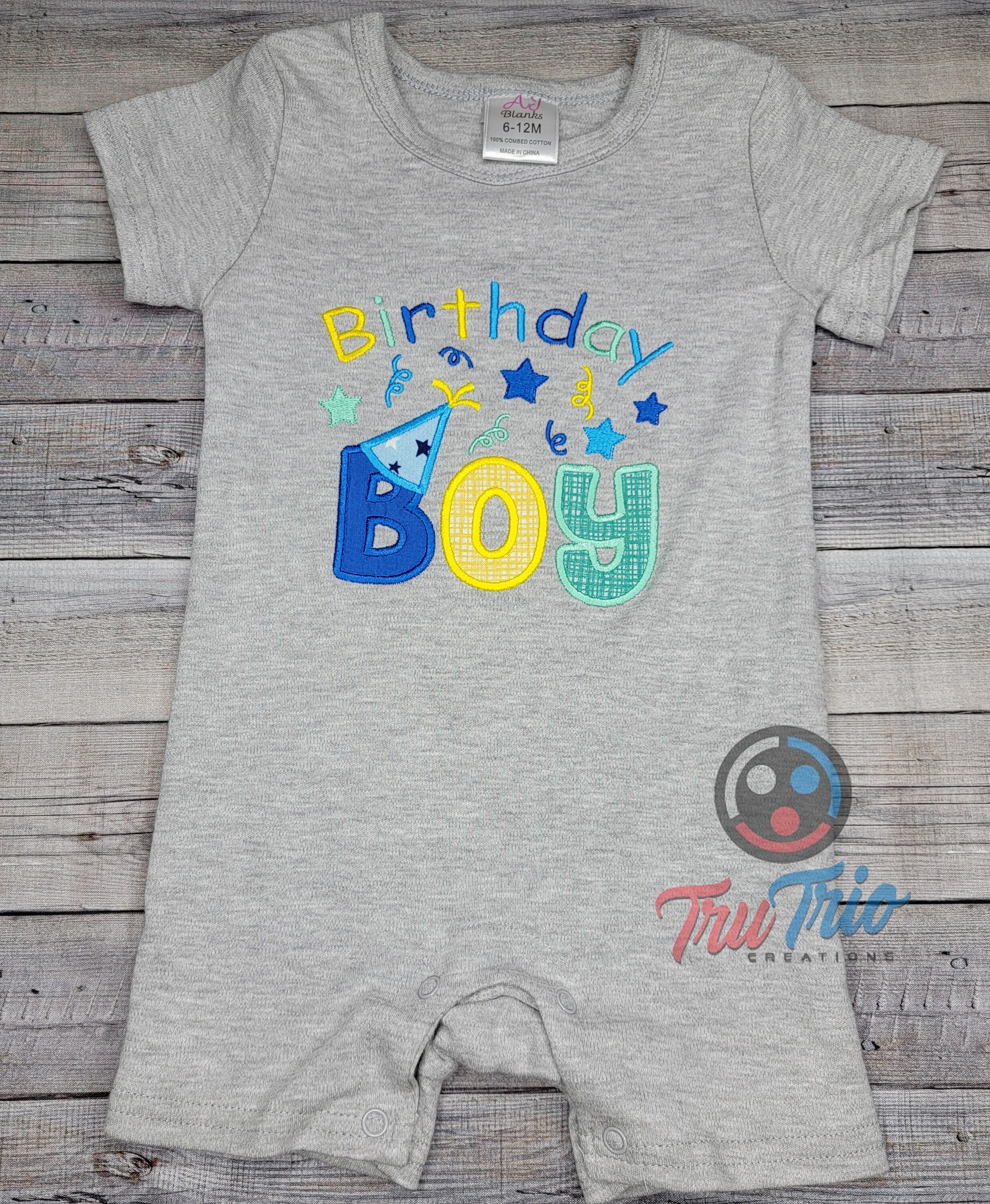 Birthday Boy Romper / Boy Romper / Baby Boy Romper / Boy Romper Outfit / Boy Summer Outfit / Boy