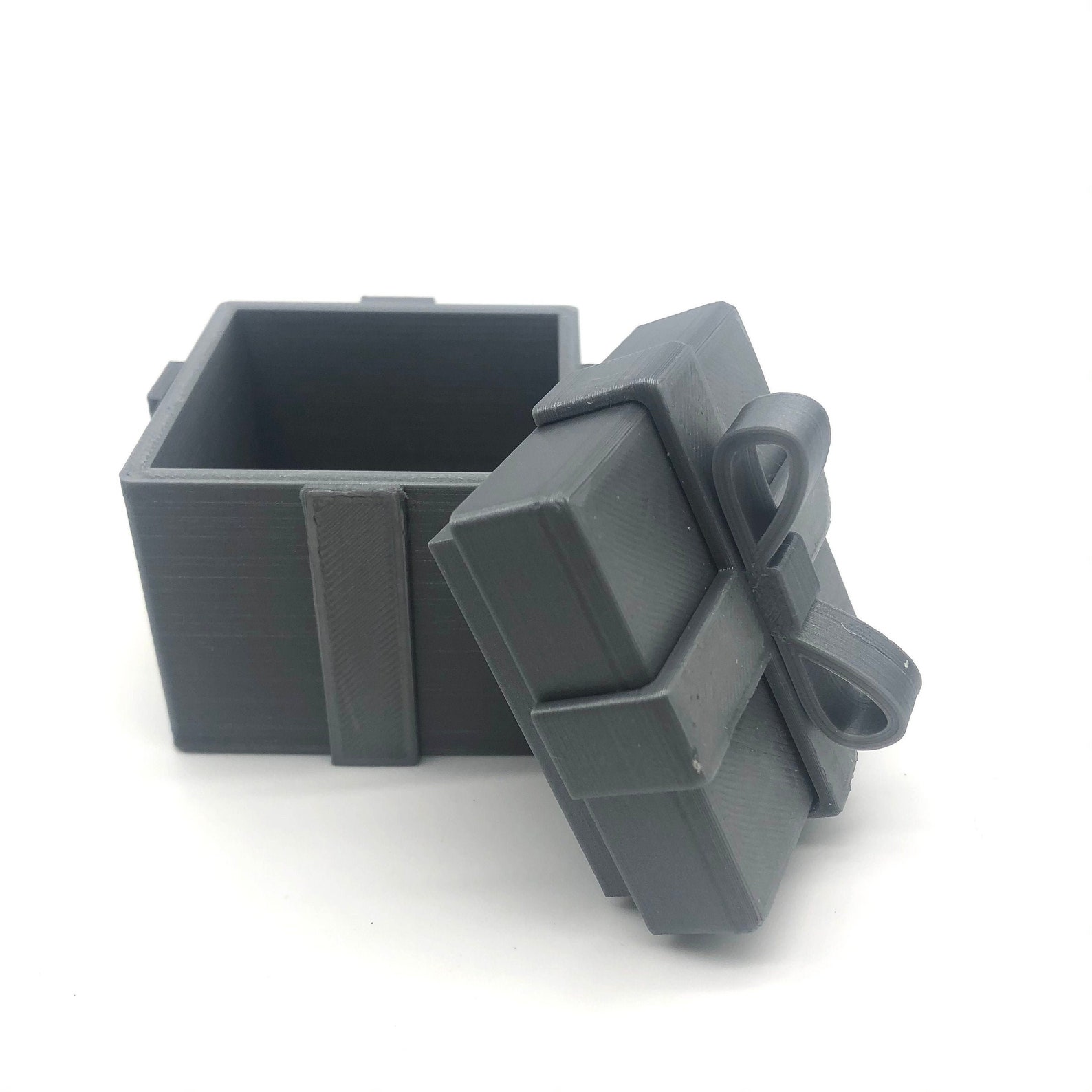 3D Printed Trinket Box or Engagement Ring Box Gift Box with Etsy