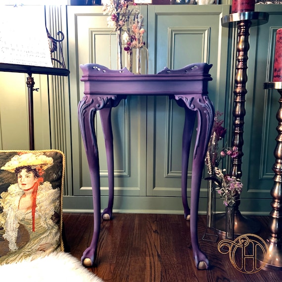SOLD URSULA Hand Painted Victorian Side Table Etsy UK
