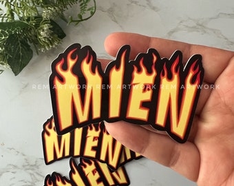 Mien (Thrasher inspired) - Vinyl Water Resistant Sticker