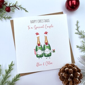 Personalised Christmas Card - Special Couple