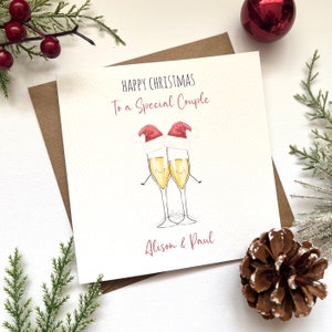 Personalised Christmas Card - Special Couple | Brother and Sister in Law | Sister and Brother-in Law | Auntie and Uncle | Nan and Grandad |