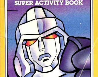 Download Transformers Coloring Book Etsy