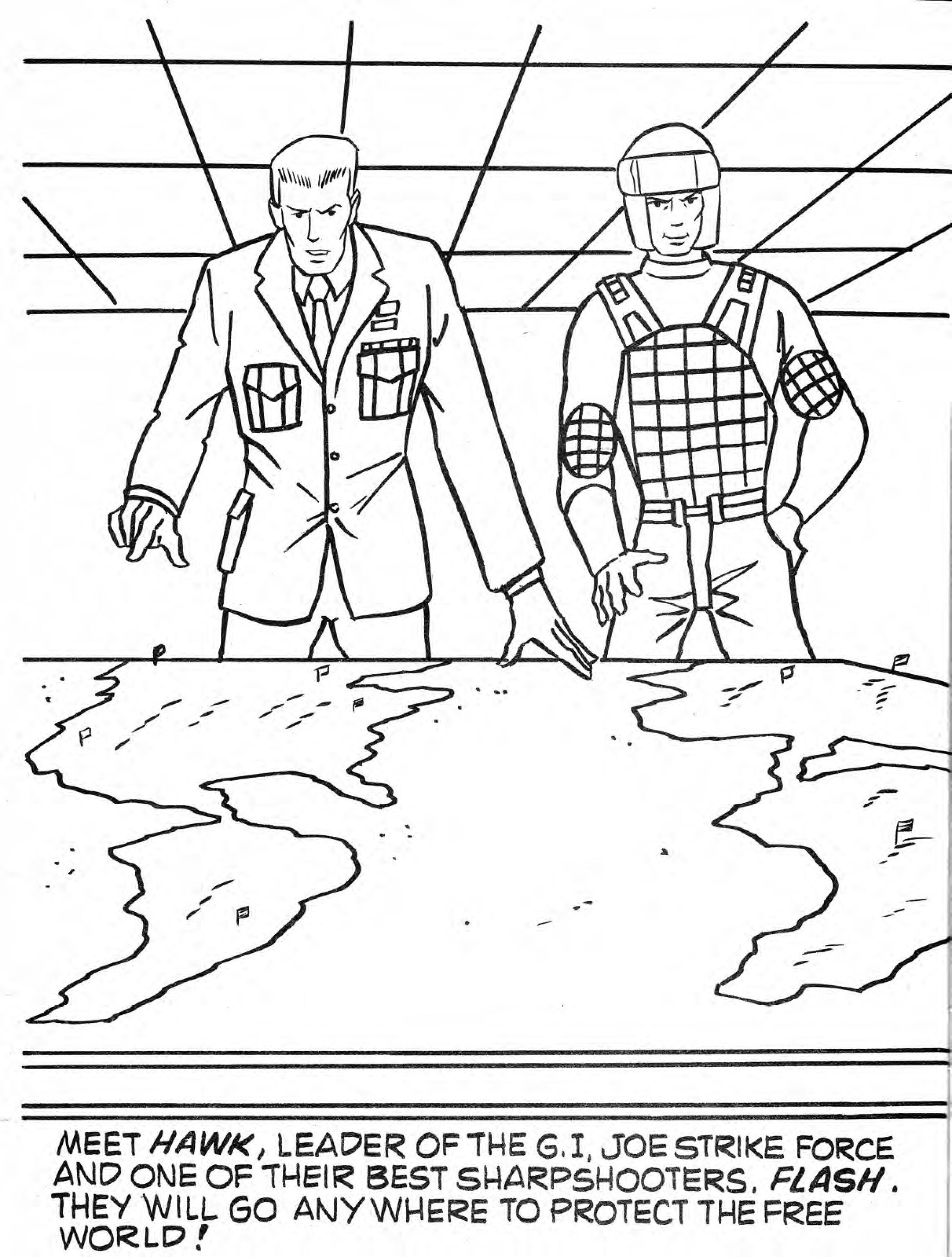 GI Joe Coloring and Activity Book PDF Digital File Download | Etsy