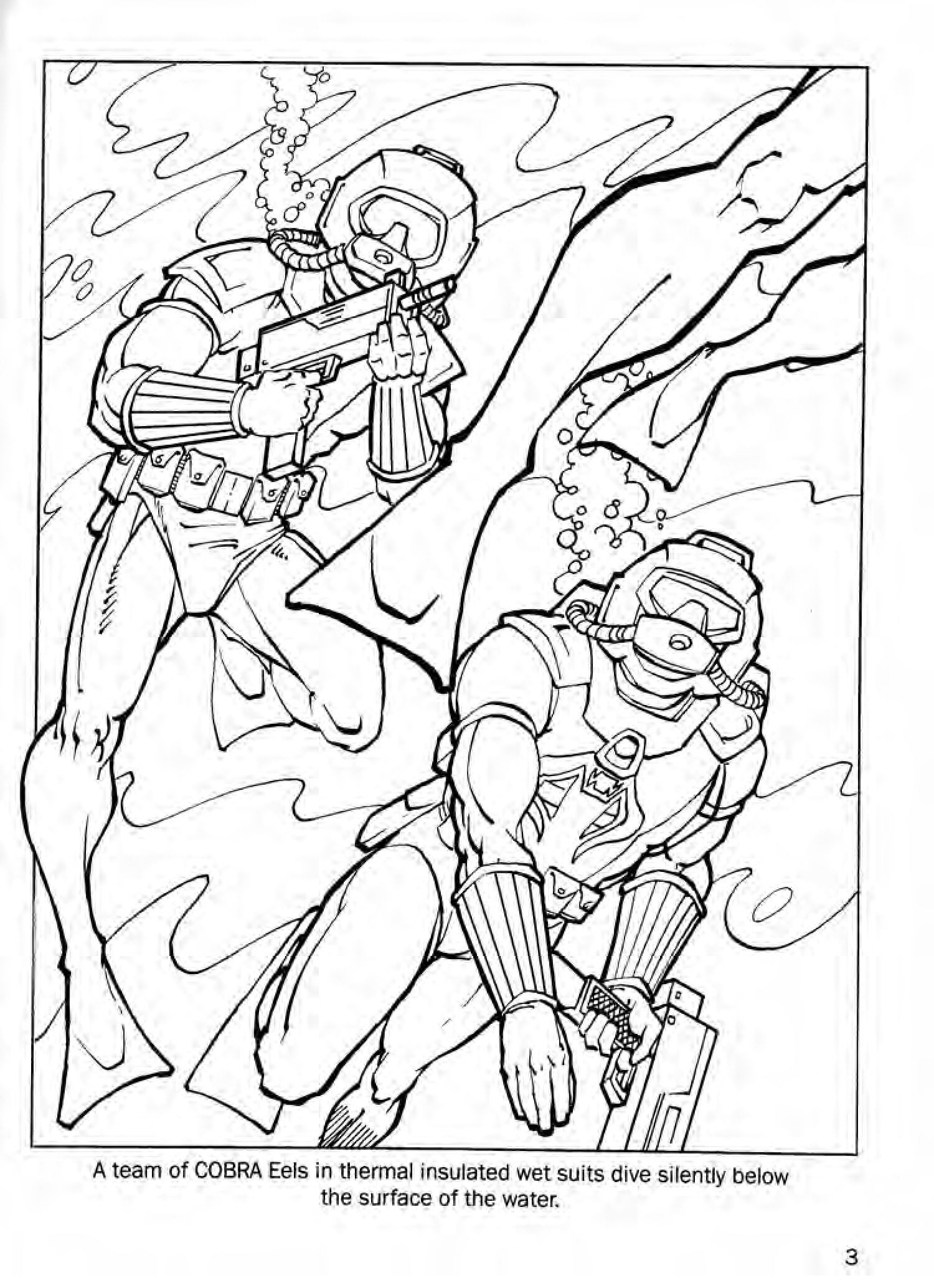 GI Joe Coloring Book The Solaris Project PDF Digital File | Etsy