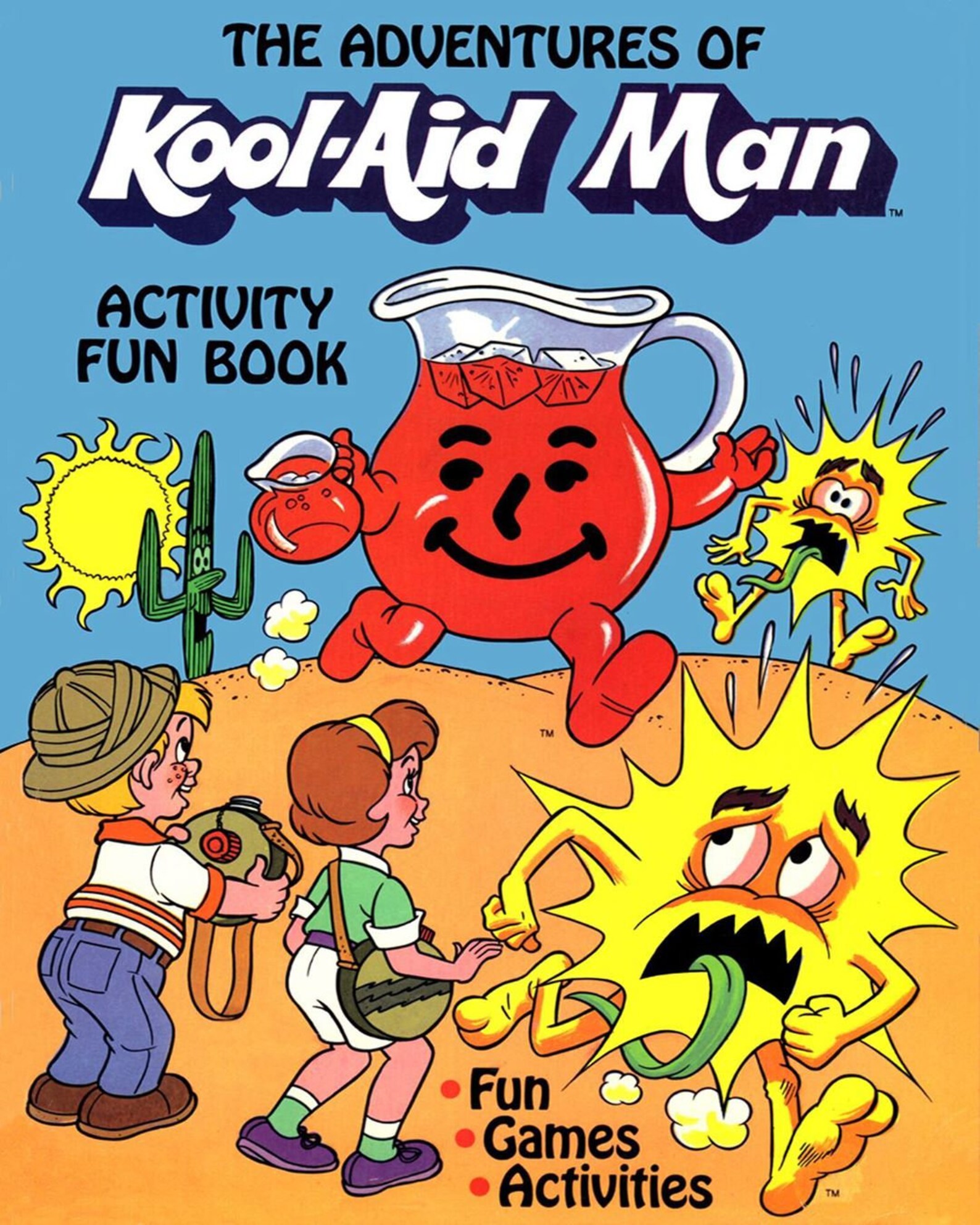 Kool Aid Man Activity Fun Book PDF Digital File Download | Etsy