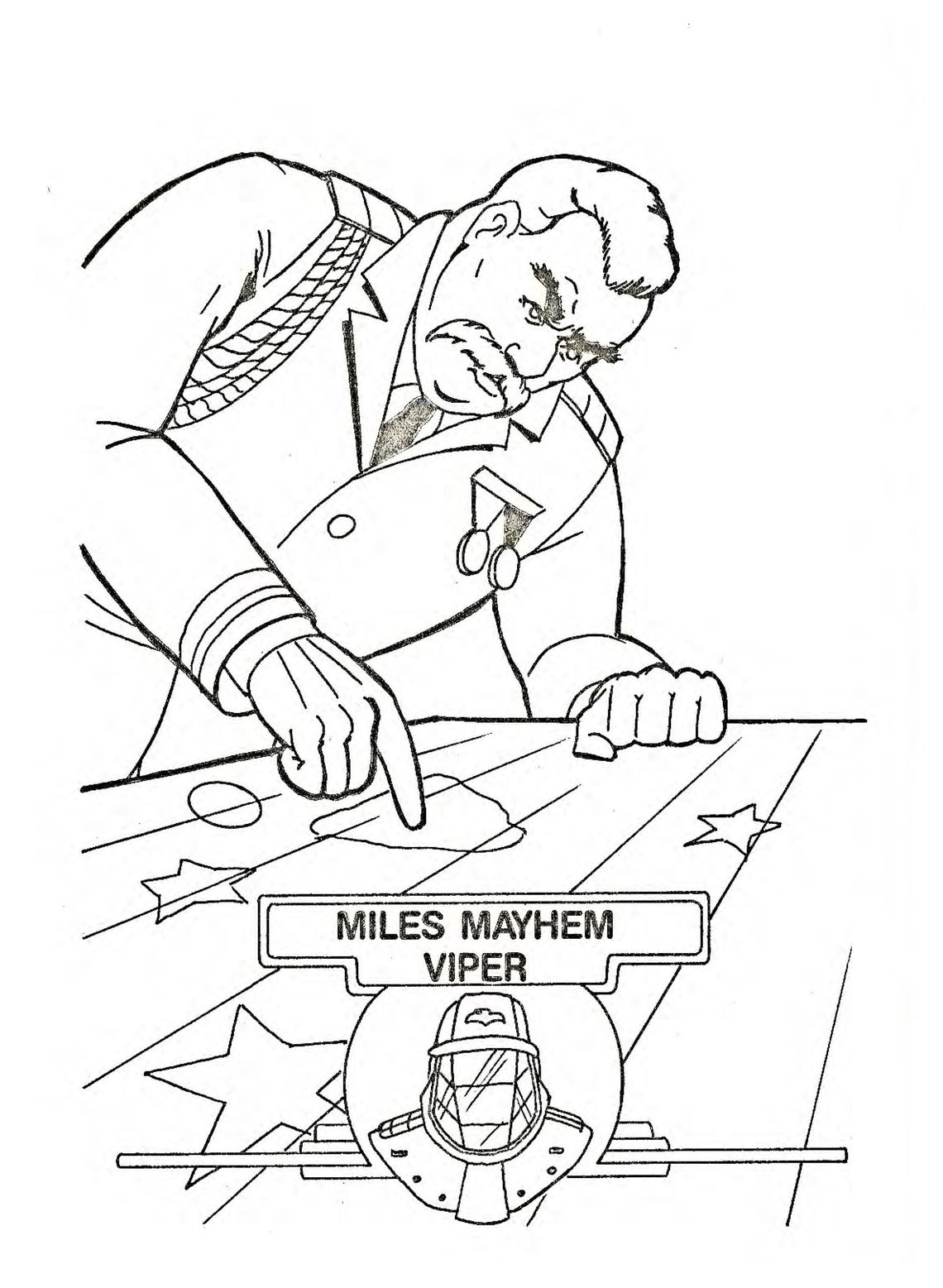 Download MASK Giant Coloring Book 1986 PDF Digital File Download | Etsy