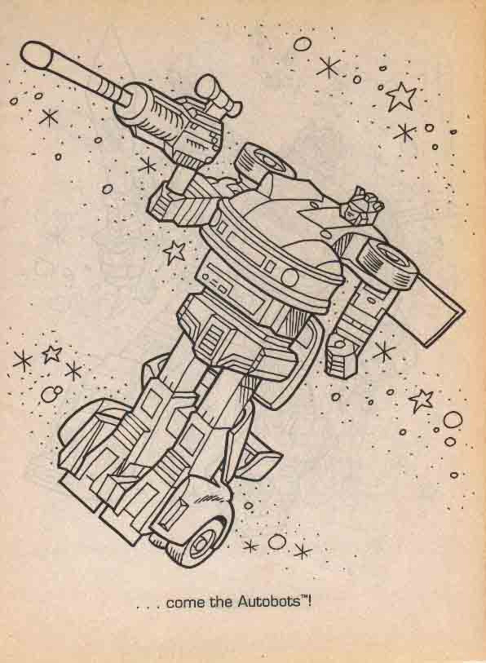 Transformers Dinobots vs. Constructicons Coloring Activity Etsy