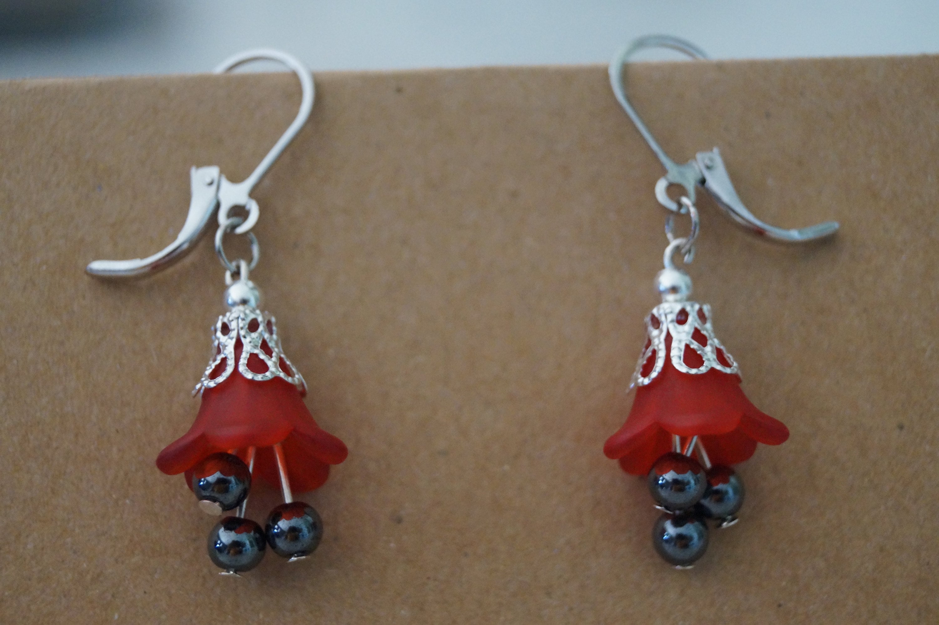 Set Gioielli Di Natale A Forma Di Campanella - Orecchini Pendenti E Collana - Ipoallergenici, Per Donne E Ragazze