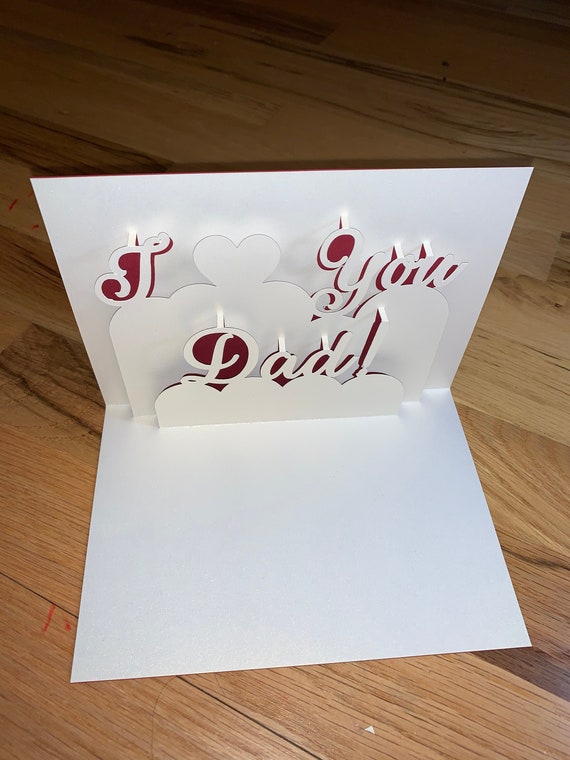 Koboko Carte D'anniversaire Pop-up 3D Avec Enveloppe Pour Papa Du Monde - Carte D'anniversaire Pour La Fête Des Pères, Cadeaux Pour Papas Qui Ont Tout