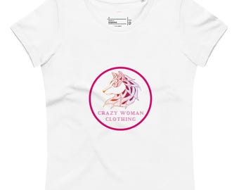 Camiseta ecológica ajustada para mujer