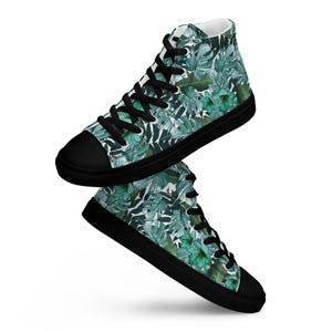 Men’s high top canvas shoes, gifts for him