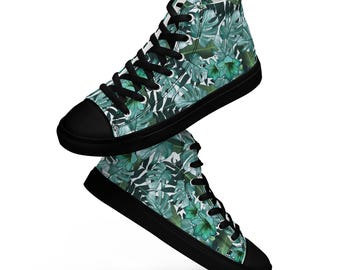 High-Top Leinenschuhe für Herren