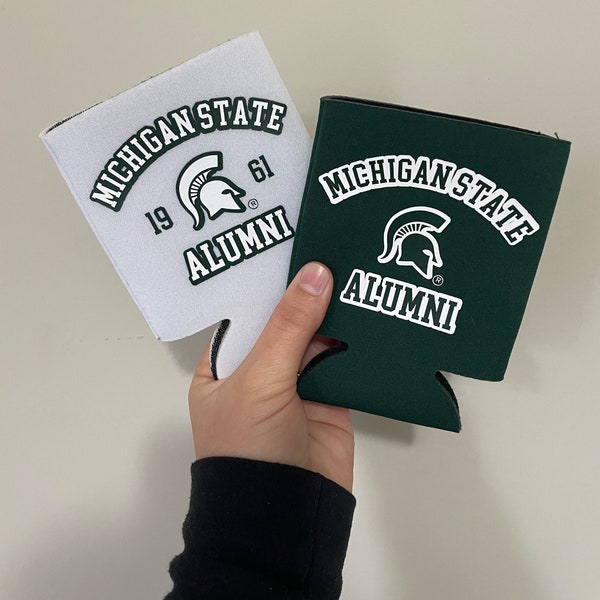 MICHIGAN STATE ALUMNI can cooler ( officially licensed )