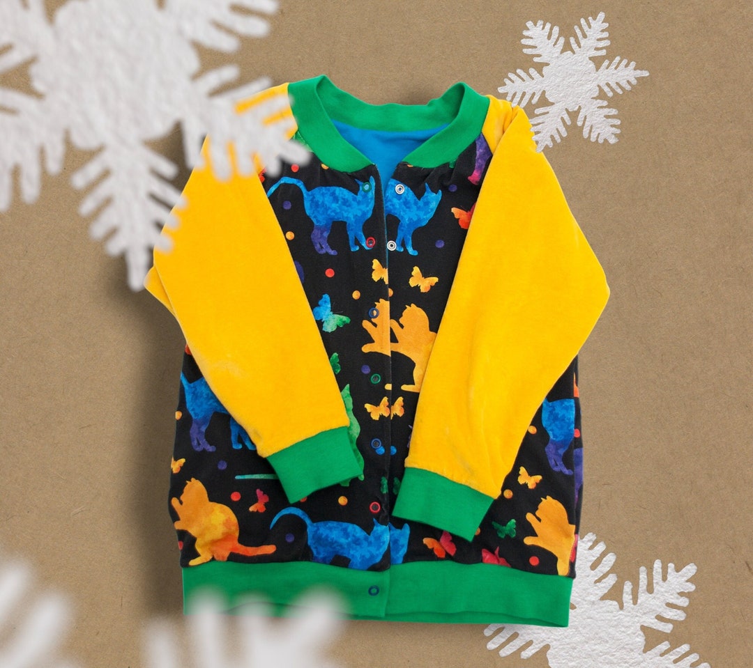 KIDS BOMBER JACKET 4-10 ALWAYS CHANGE YOUR SPOTS main image 1