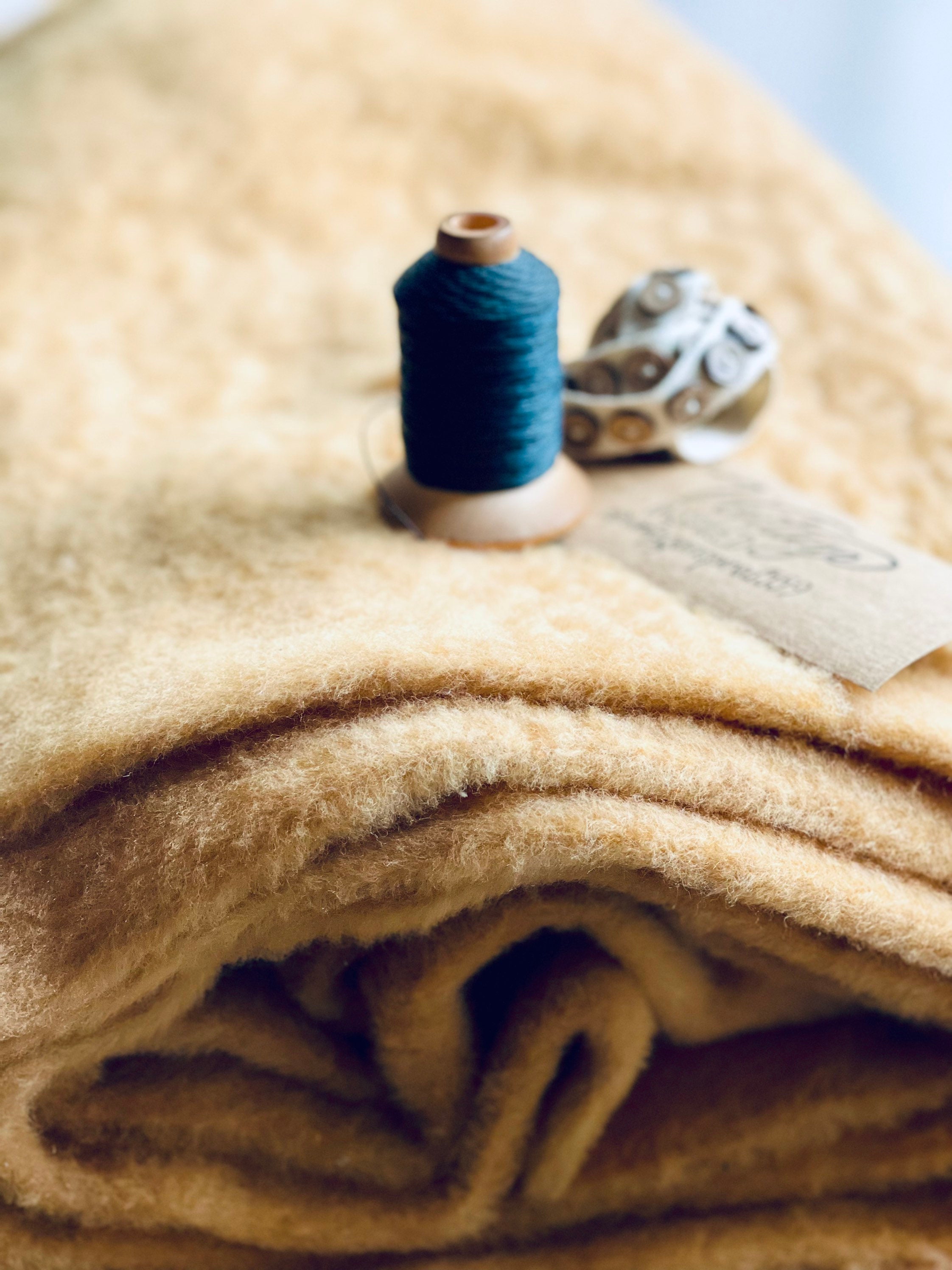 Honey Plush Felt Fabric Felt Discontinued HL Half Yard Etsy