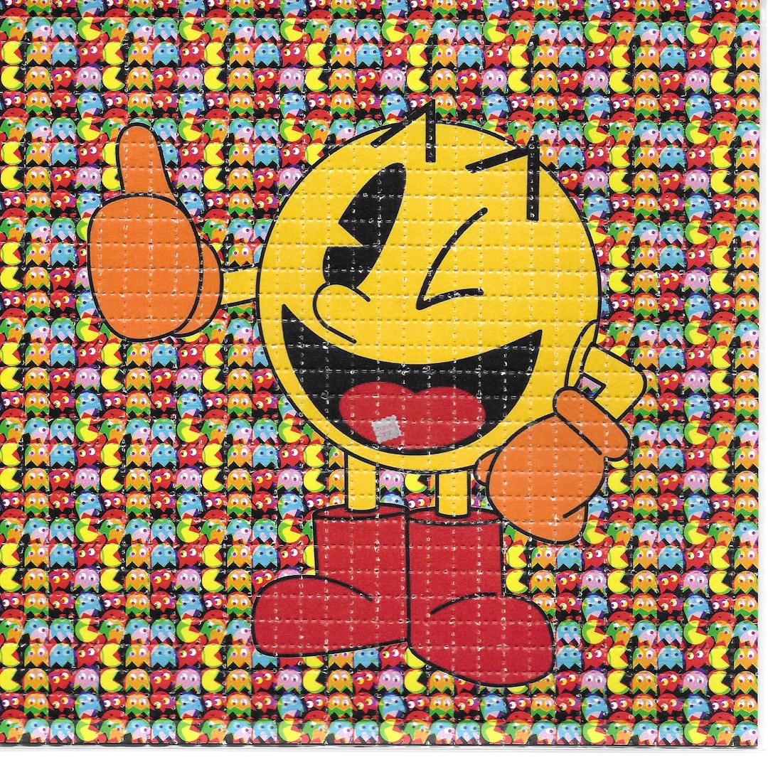 パックマン LSD ブロッターアート サイケデリック酸フリーペーパー