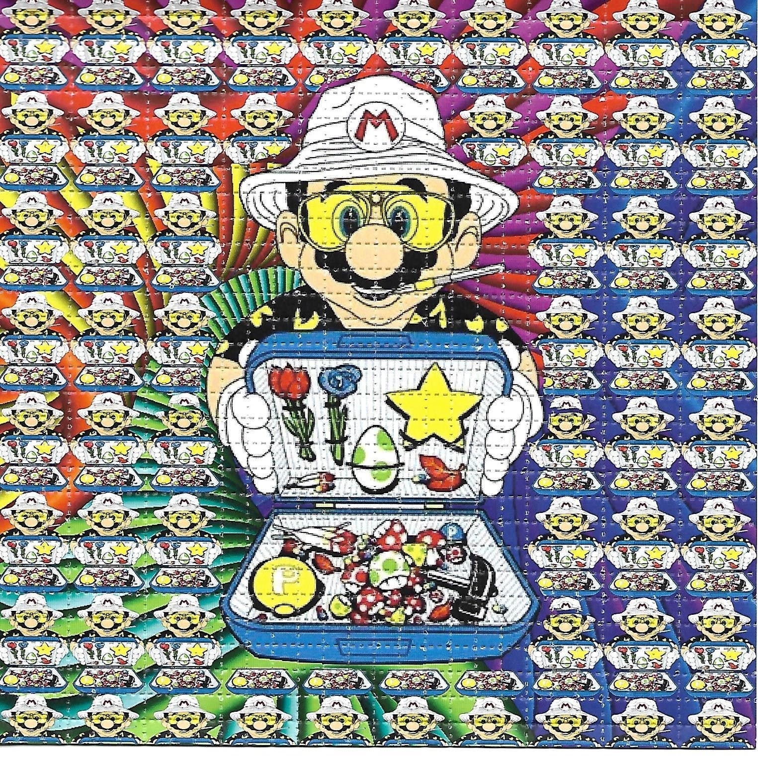 マッシュルームディーラー LSD ブロッターアート サイケデリック酸