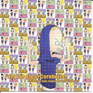 Blotter Paper Beavis and Butthead - Etsy