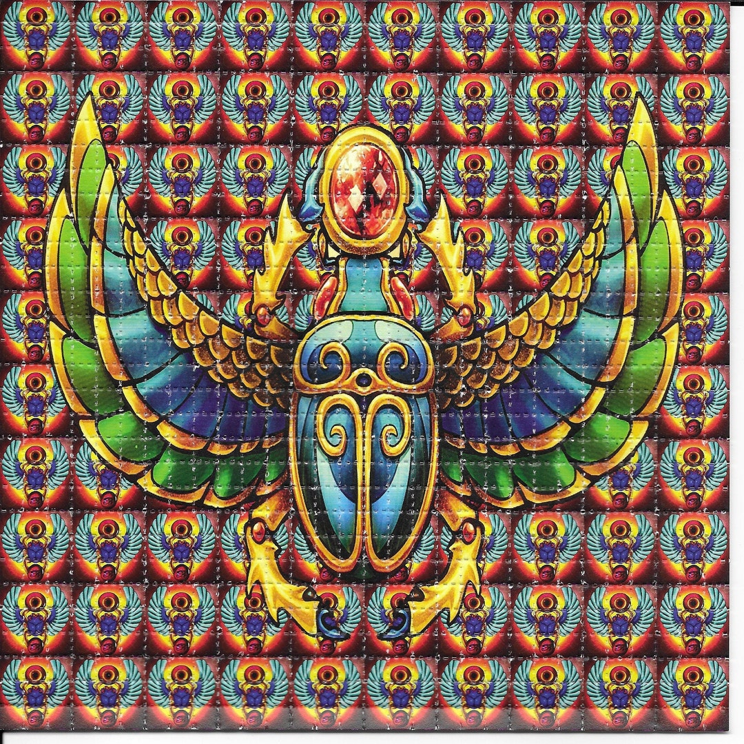 Scarab LSD Blotter Art Psychedelic Acid Free Paper Etsy scarab-lsd-blotter-art-psychedelic-acid-free-paper-etsy