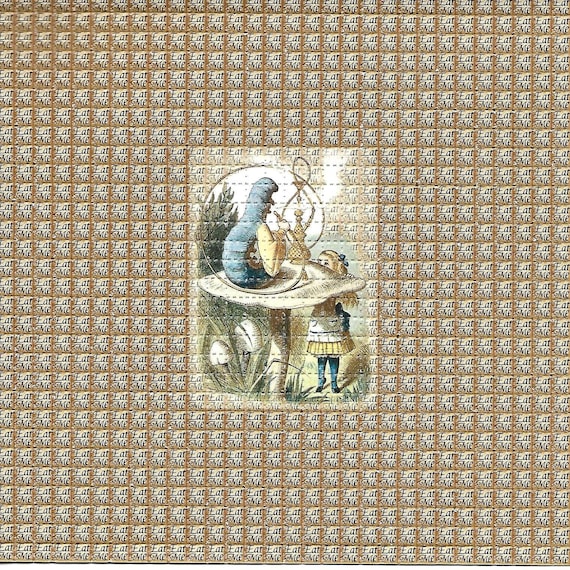 Alice With Hookah LSD Blotter Art Psychedelic Acid Free Paper - Etsy