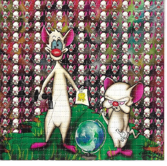 ピンキー アンド ザ ブレイン 限定版 サイケデリック LSD ブロッター