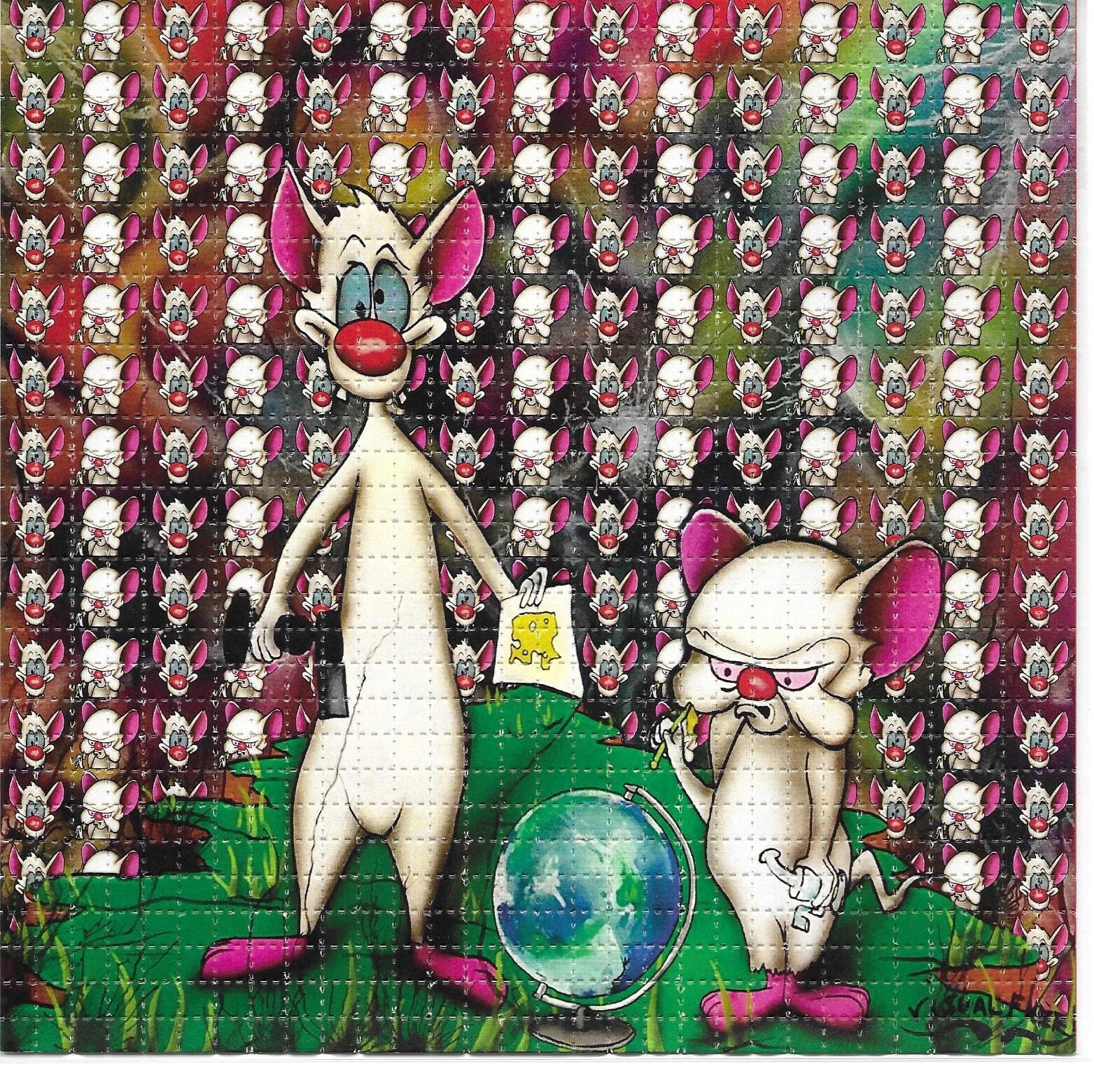ピンキー アンド ザ ブレイン 限定版 サイケデリック LSD ブロッター