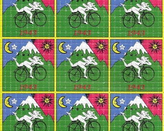 ブロッターアート 4枚セット アルバート・ホフマン図版クラシック コレクタブル Yahoo!オークション - LSD ブロッターアート（アルバート