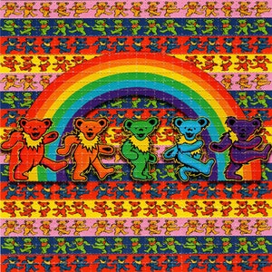 動物フラクタル 3x3 LSD ブロッター アート サイケデリック