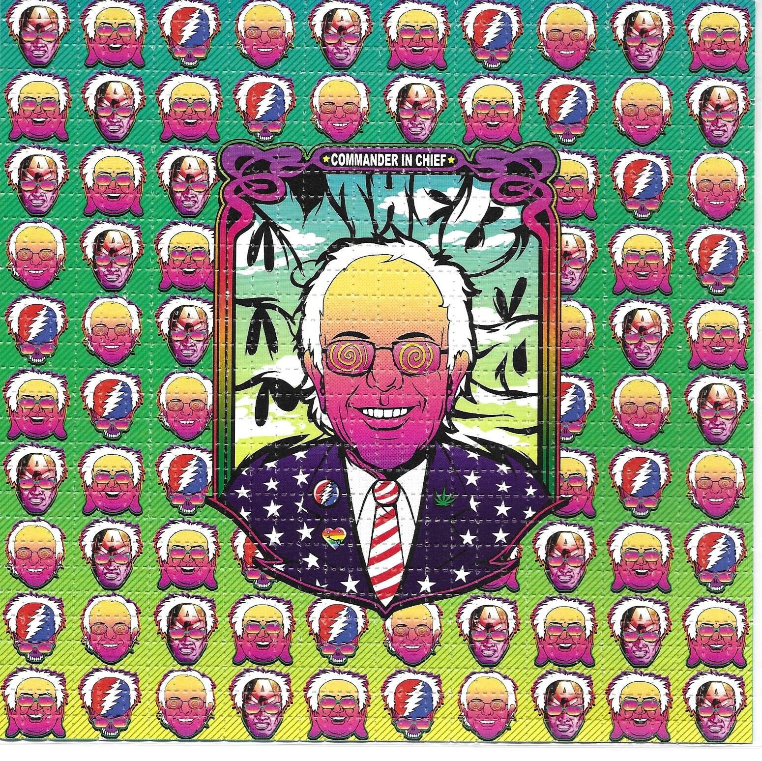 Original Team Trust Psychedelic LSD Blotter Art Psychedelic Acid