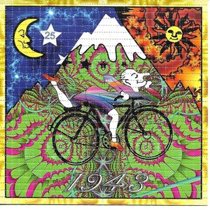 Hofmann LSD Blotter Art Acido Psichedelico Carta Libera