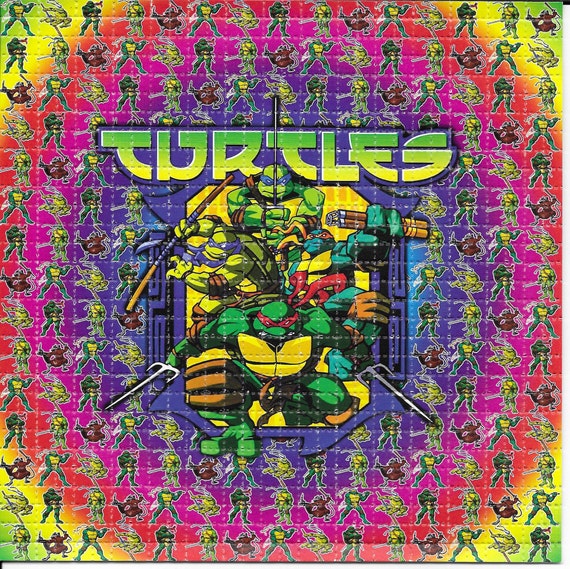 Ninja Turtles LSD Blotter Art Psychedelic Acid Free Paper - Etsy
