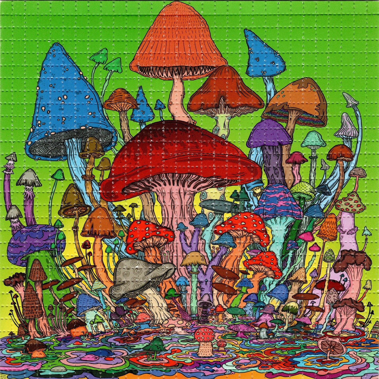 Melty Mushrooms by Vincent Gordon Signed Limited Edition