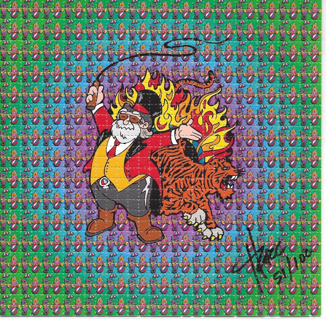 Signed & Numbered Jerry Circus Hercules Platts Psychedelic LSD