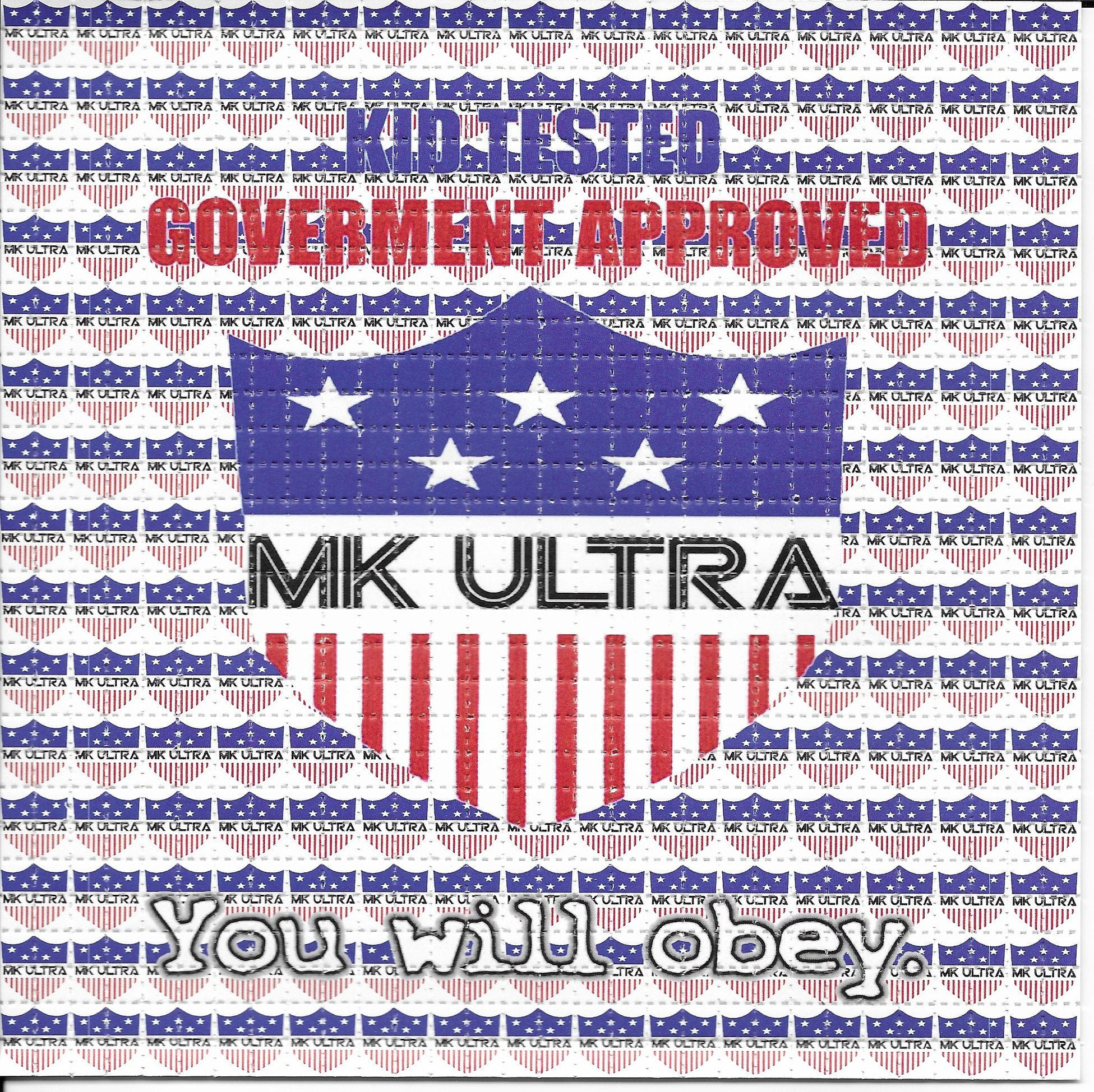 MK Ultra LSD Blotter Art Psychedelic Acid Free Paper - Etsy