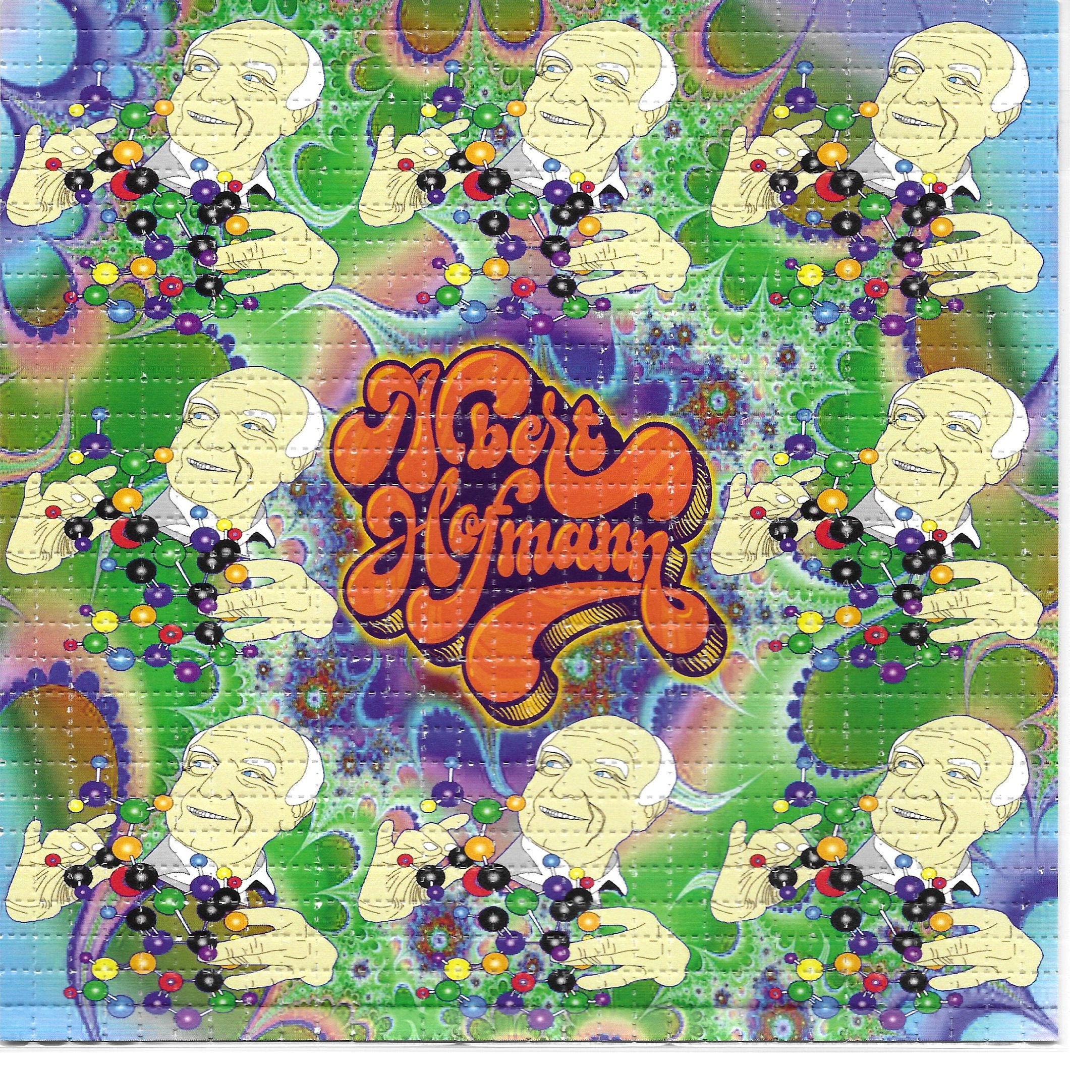 Albert Hoffman Lsd Acid Blotter Art Etsy Albert Hoffman Lsd Acid Blotter Art Etsy