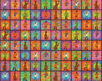 Mystery Gang Psychedelic Dance Party LSD  Blotter Art Psychedelic Acid Free Paper